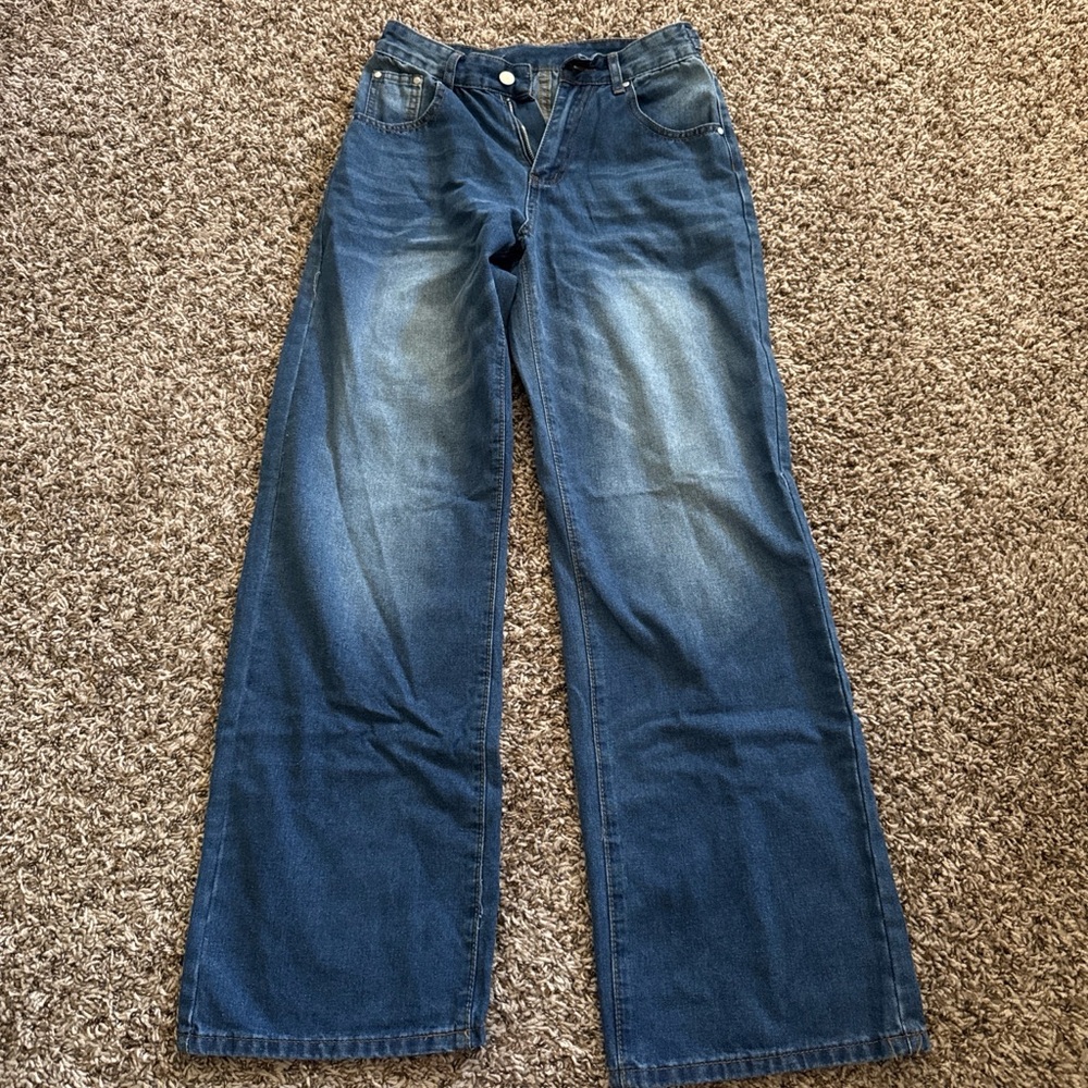 Levi's Dark Blue Flare Jeans